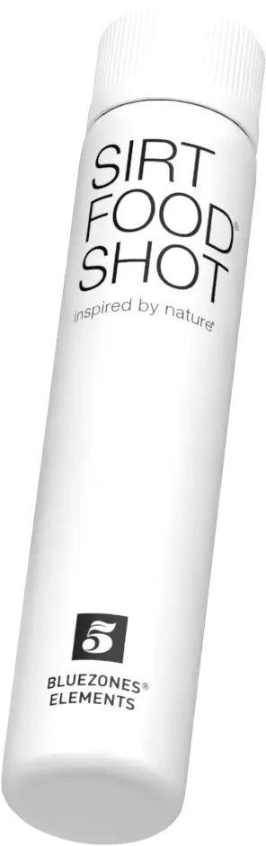 Floating SIRTFOOD Shot bottle