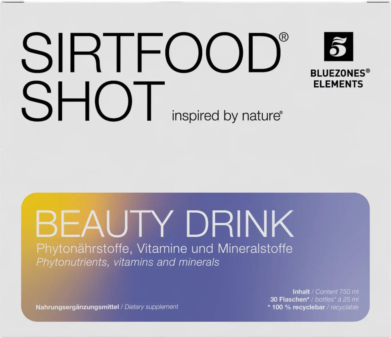 SIRTFOOD SHOT Box