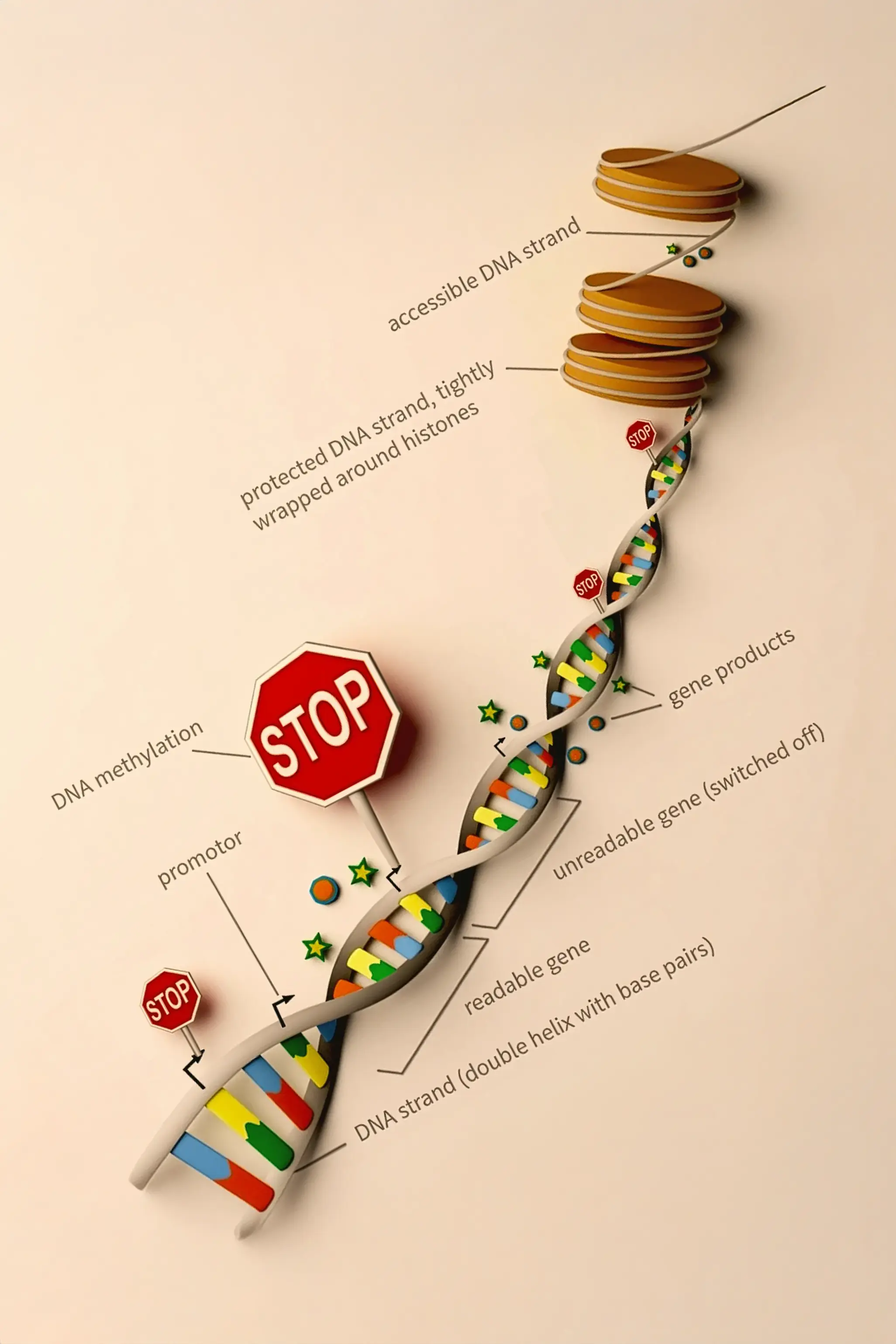 DNA Methylation illustration
